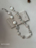 Sun & Moon Baroque Pearl Necklace