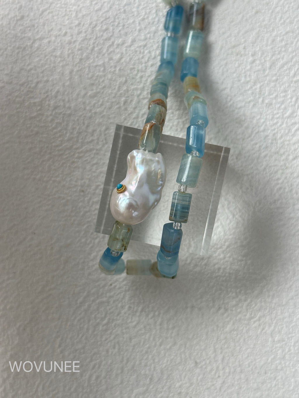Sea Mist Baroque Pearl Necklace