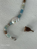 Sea Mist Baroque Pearl Barcelet