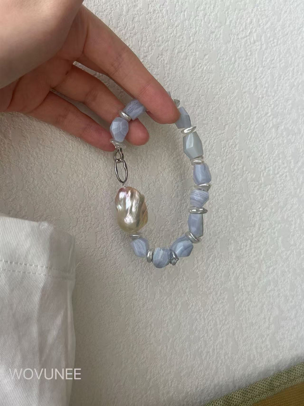 Blue Haze Baroque Bracelet