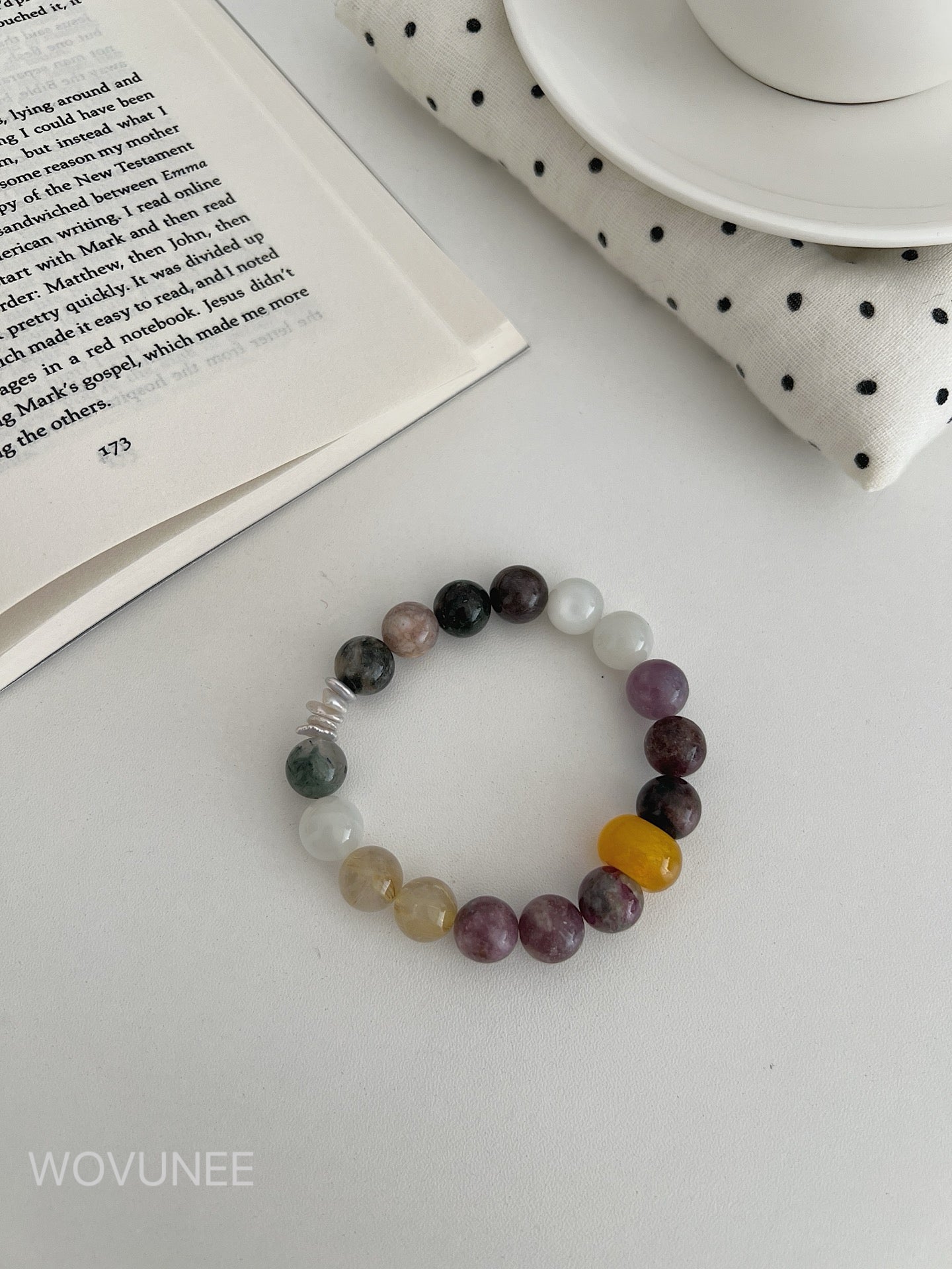 Moonlit Prism Crystal Bracelet