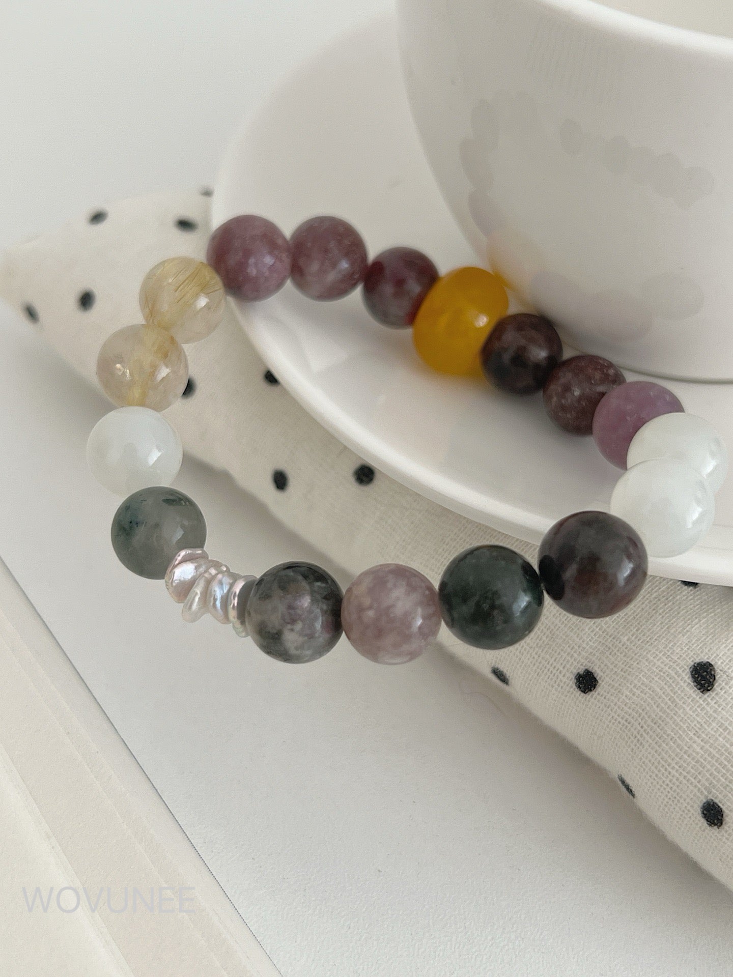 Moonlit Prism Crystal Bracelet