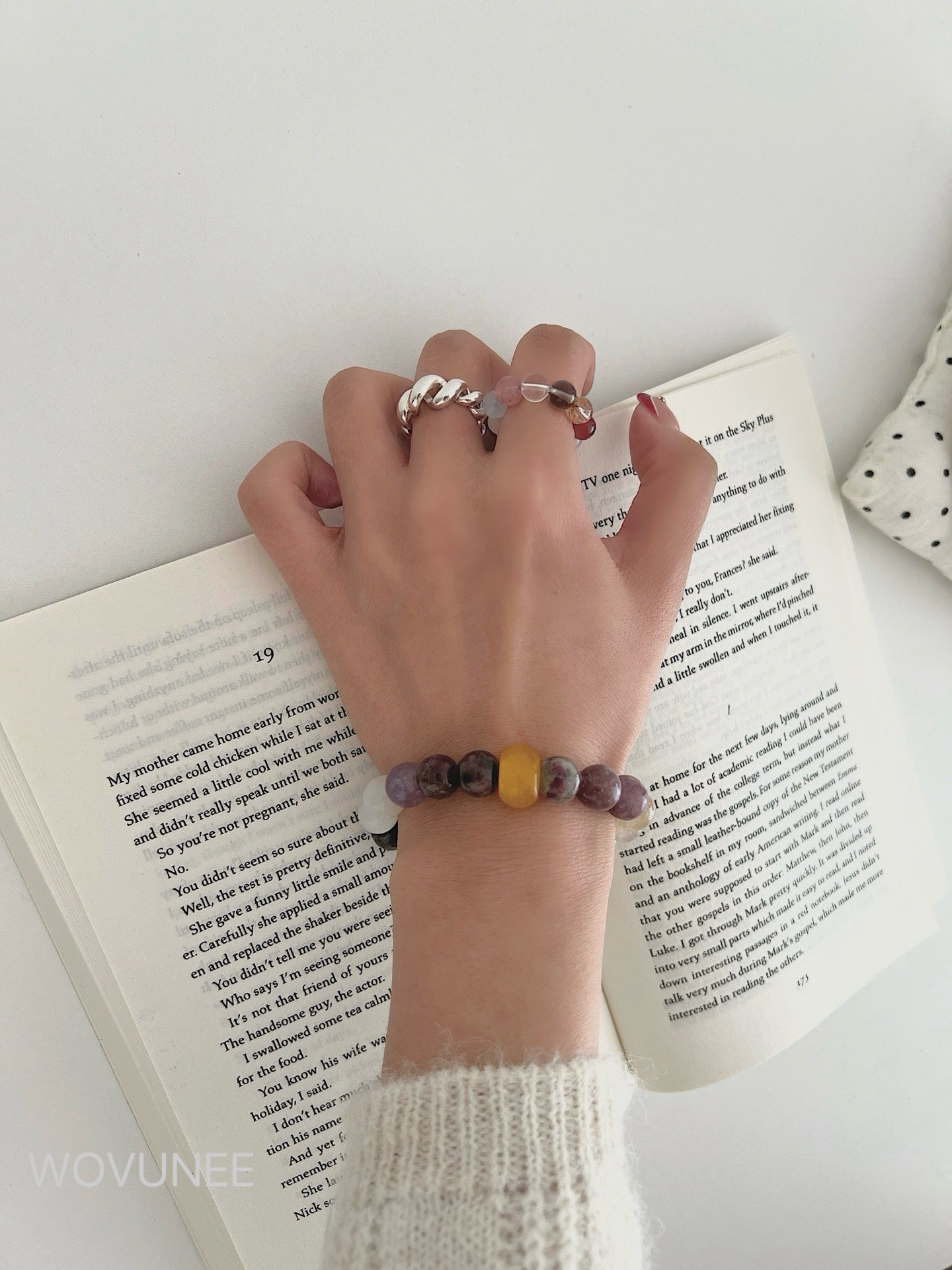 Moonlit Prism Crystal Bracelet
