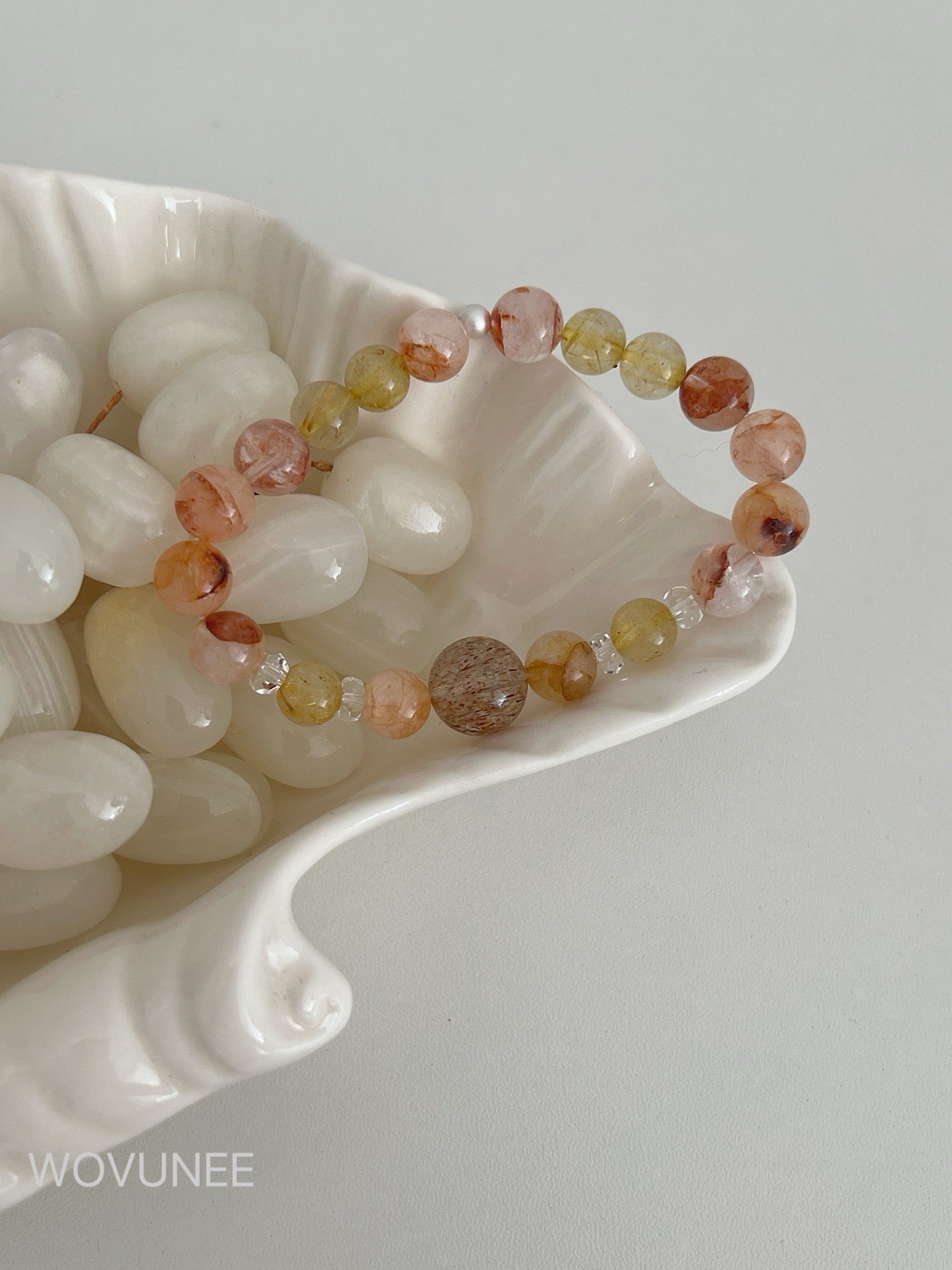Rosé Aura Crystal Bracelet