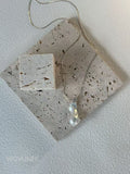 Baroque Pearl Pendant Necklace-Minimalist Sterling Chain